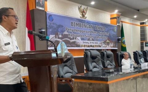 Pemkab Sintang Genjot Pendataan Nama Rupabumi di Sungai Tebelian