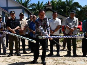 Resmikan Jaringan Air Bersih Setungkup, Bupati Minta Dijaga dan Dipelihara