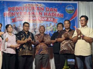 Tutup Monfort Cup XII, Yohanes Rumpak Tekankan Pentingnya Membina Generasi Muda di Era Digital