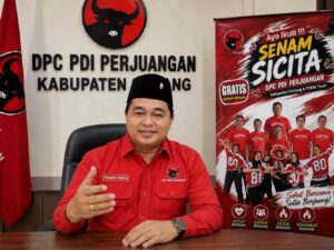 Door Prize Motor, Yohanes Rumpak Ajak Warga Ikut Senam SICITA