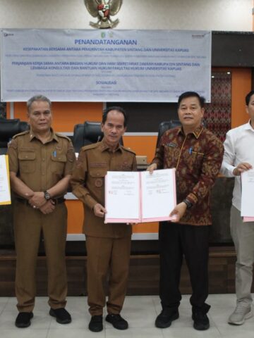 Dari Riset hingga Pendampingan Hukum, Pemkab Sintang Perluas Sinergi dengan Unka
